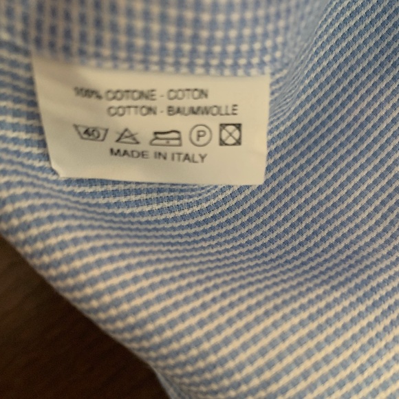 Norton & Wilson Men's long sleeves dress shirt - Picture 10 of 10